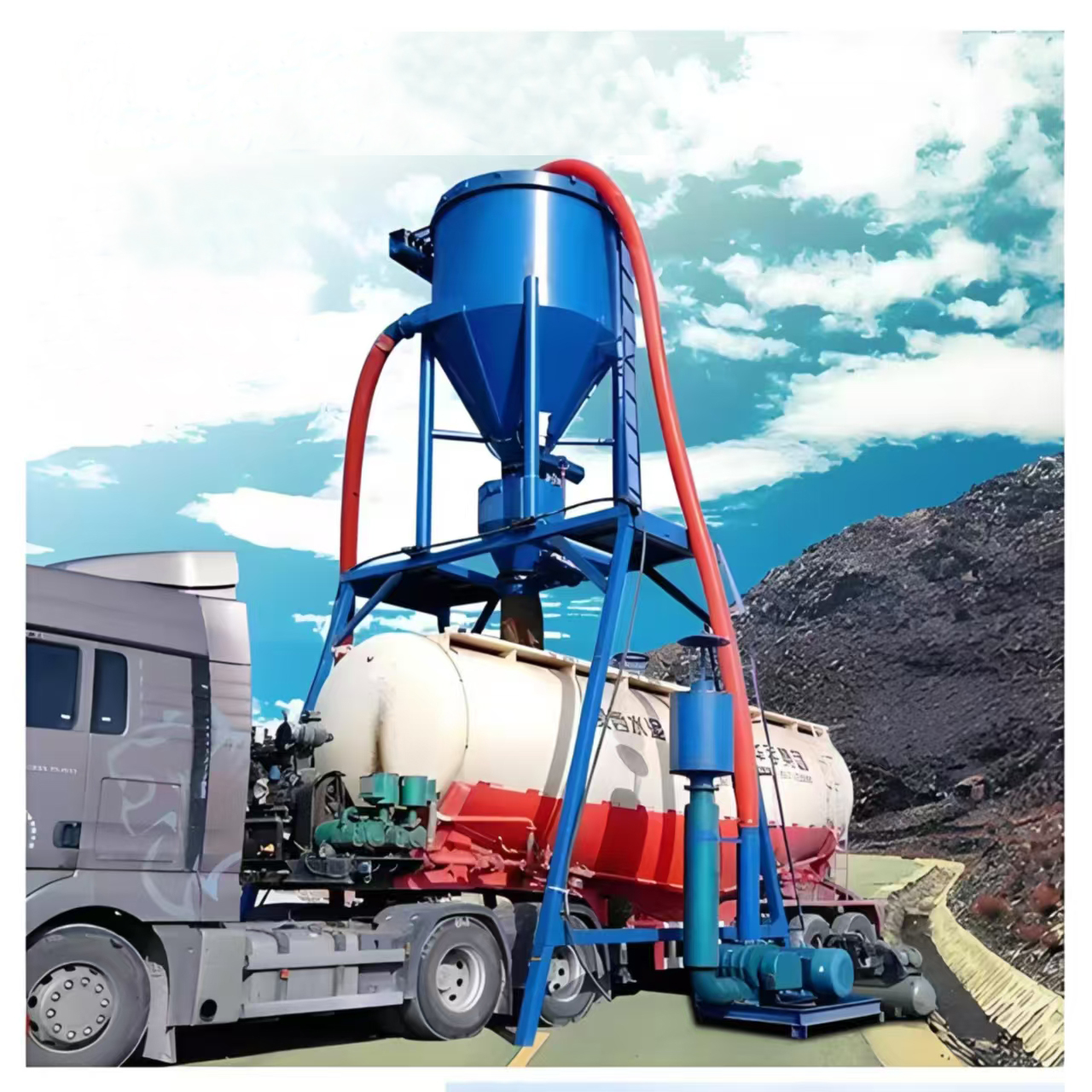 水泥罐车